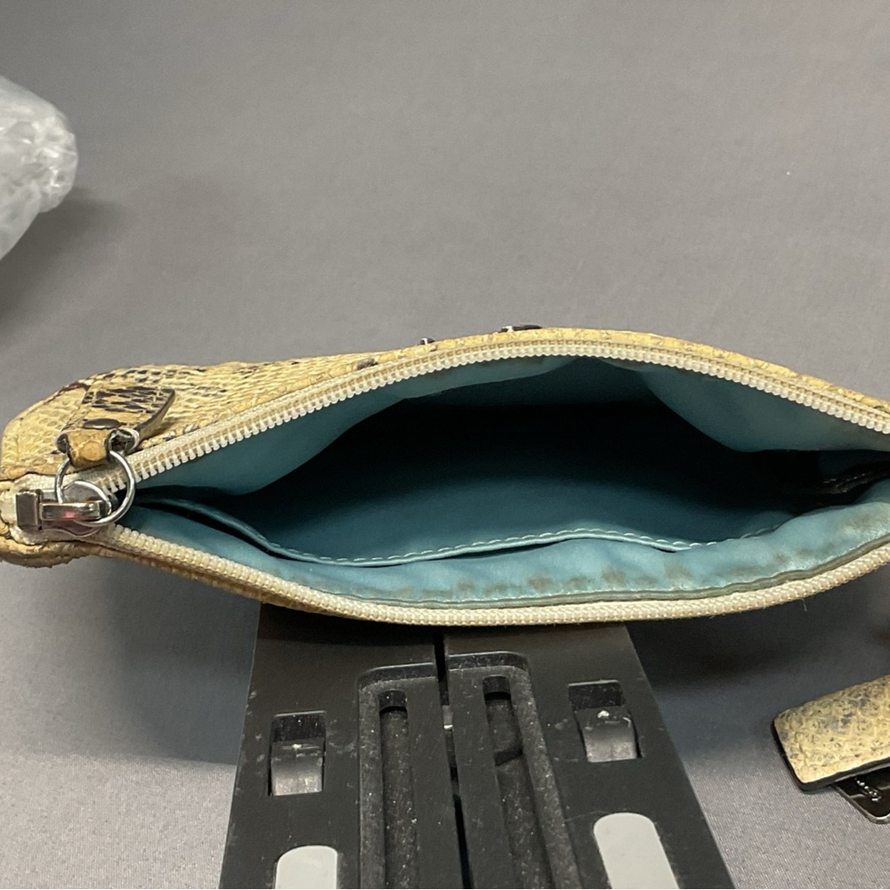 Coach 45126 Kristin Embossed Python Snake Skin Me… - image 3